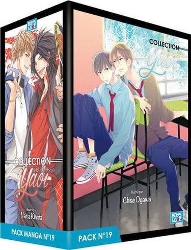 Couverture de Boy's Love Collection - Pack n°19 - Manga Yaoi (5 tomes)