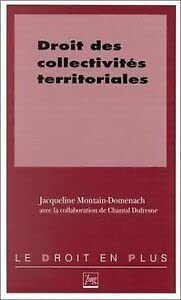 Droit des collectivités territoriales