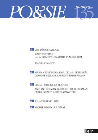 Poésie, n° 135