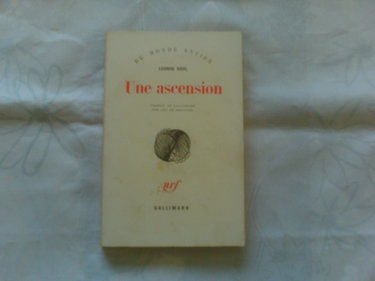 Couverture de Une ascension