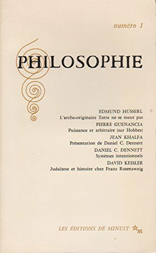 Philosophie n° 1