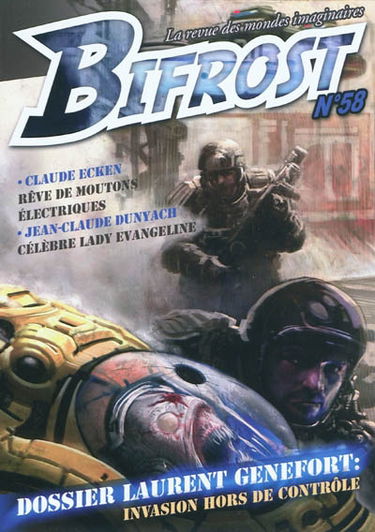 Bifrost, n° 58. Laurent Genefort : invasion hors de contrôle
