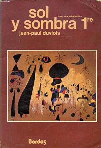 Couverture de Sol y sombra : classe de 1re