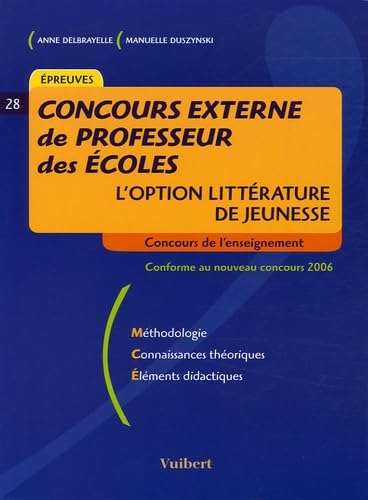 Concours externe de professeur des écoles: L'option littérature de jeunesse