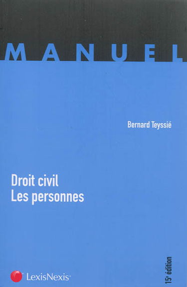 Droit civil, les personnes