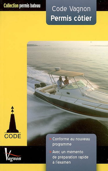 Couverture de Code Vagnon permis côtier : avec un mémento de préparation rapide à l'examen