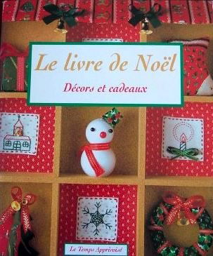 Le livre de noël : décors et cadeaux
