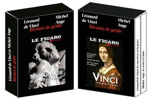 Rivaux de génie : coffret Léonard de Vinci et Michel-Ange