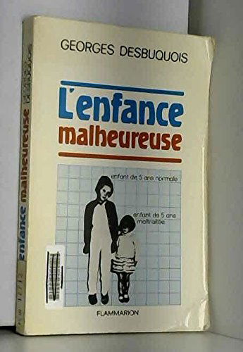 L'Enfance malheureuse