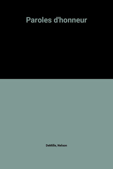 Paroles d'honneur