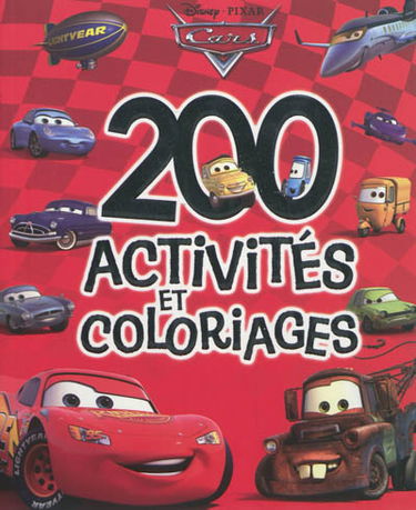 200 activités et coloriages Cars