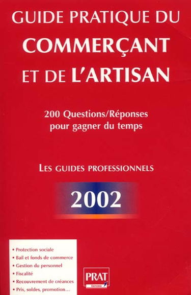 Guide pratique du commerçant et de l'artisan