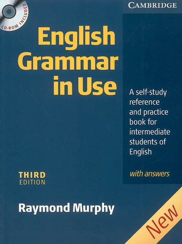 Couverture de English grammar in use : a self-study reference and pratice book for intermediate students of English, with answers