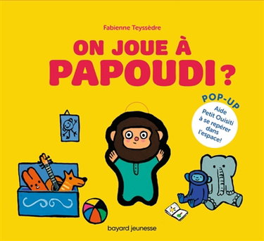 Couverture de On joue à Papoudi ? : pop-up par Fabienne Teyssèdre