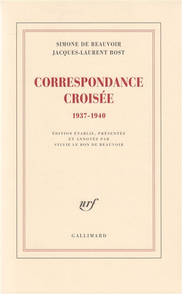 Correspondance croisée : 1937-1940
