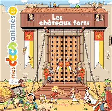 Couverture de Les châteaux forts