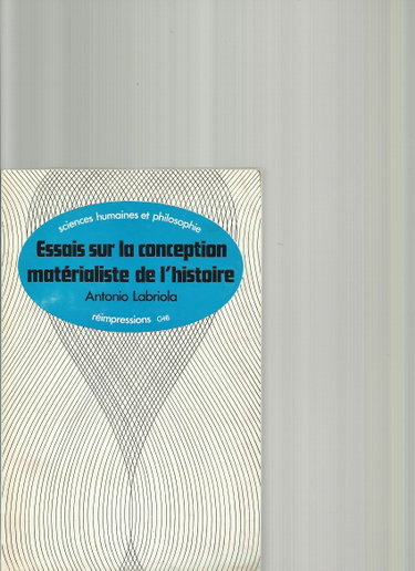Couverture de Essai sur la conception matérialiste de l'Histoire