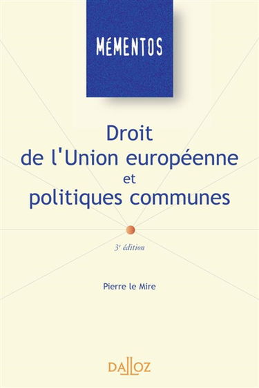 Droit de l'Union européenne et politiques communes