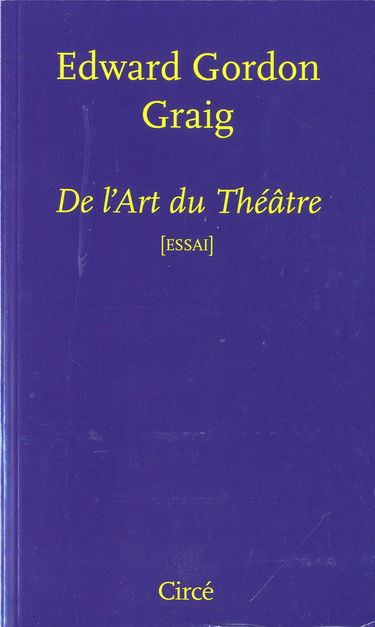 De l'art du théâtre