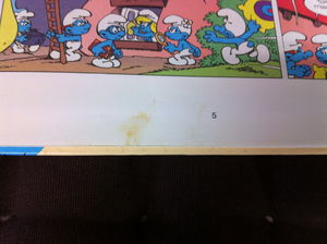 Trois histoires de Schtroumpfs. Vol. 11. Le puits aux échanges. La maison de Schtroumpf. Les Schtroumpfs au manège