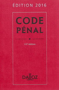 Code pénal 2016