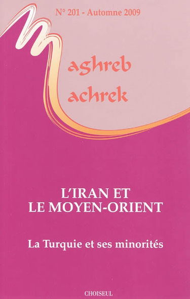 Maghreb Machrek, n° 201