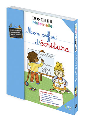 Couverture de Mon coffret d'écriture par Charlotte Lascault