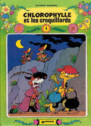 Couverture de Chlorophylle et les croquillards : Une histoire du journal Tintin (Chlorophylle)