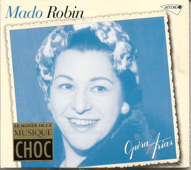 Couverture de Récital de Mado Robin
