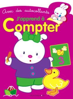 J'apprends à compter, 3-4 ans : avec des autocollants