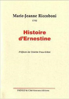 Histoire d'Ernestine : 1762