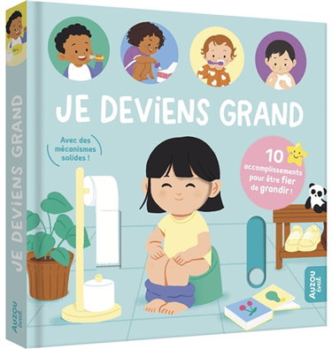 Couverture de Je deviens grand : 10 accomplissements pour être fier de grandir !