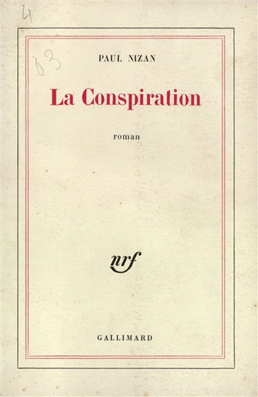 Couverture de La conspiration