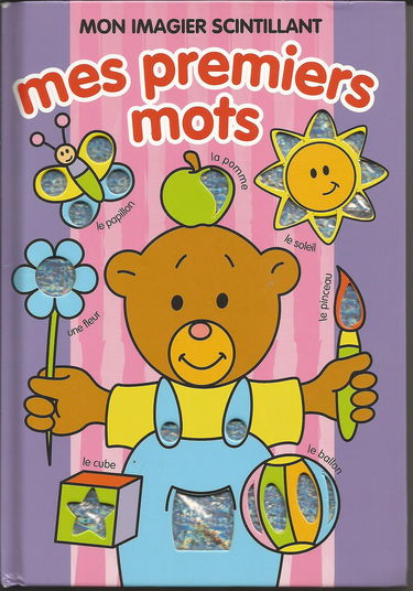 Mon imagier scintillant : mes premiers mots