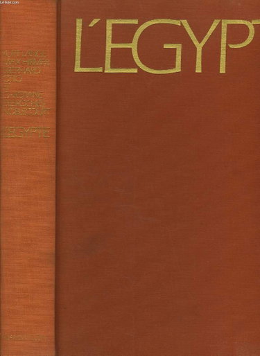 Couverture de L'egypte 305 reproductions en noir, 60 planches en couleur