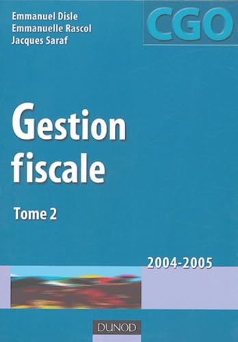 Gestion fiscale, tome 2 - Processus 3 : Manuel