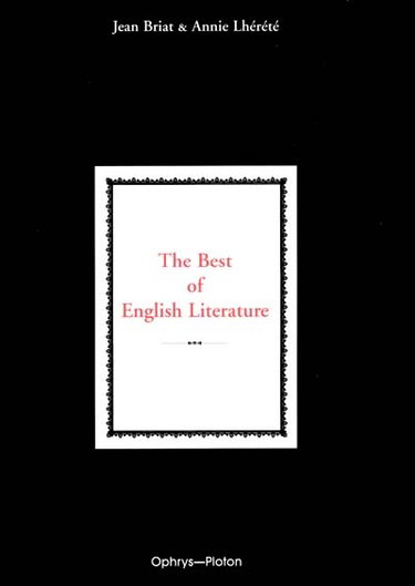 Couverture de The best of English literature