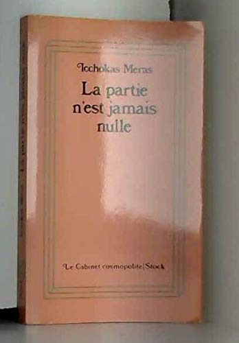 La Partie N'Est Jamais Nulle