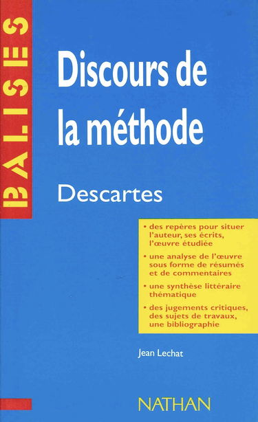Discours de la méthode, de René Descartes