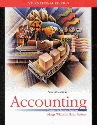 Couverture de Accounting: The Basis for Business Decisions