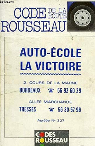 Code rousseau de la route