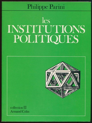 Couverture de Les Institutions politiques