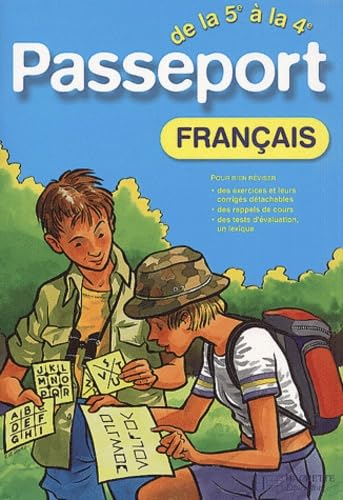 Passeport : Français, de la 5e à la 4e - 12-13 ans (+ corrigé)