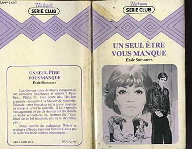 Un Seul être vous manque (Harlequin)