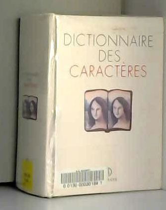 Dictionnaire des caractères