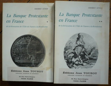 Couverture de La banque protestante en France : De la Révocation de l'Édit de Nantes à la Révolution (Affaires et gens d'affaires)