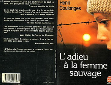 Couverture de L'adieu à la femme sauvage