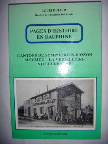 Couverture de Pages d'histoire en Dauphiné: Pages d'histoire en Dauphiné