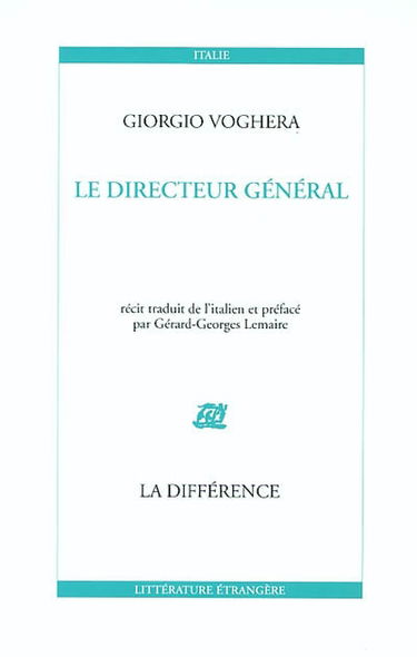 Le directeur général