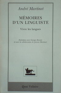Mémoires d'un linguiste : vivre les langues